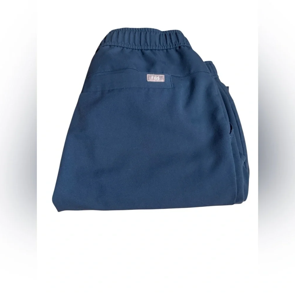 FIGS Slate Blue/Gray Joggers Scrubs Medical Stretch Drawstring Size Medium